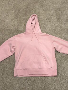 aritzia pink hoodie